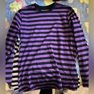Unisex Striped Long Sleeves